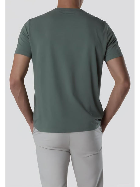 T-shirt North Sails con lettering North Sails in rilievo Uomo - Verde