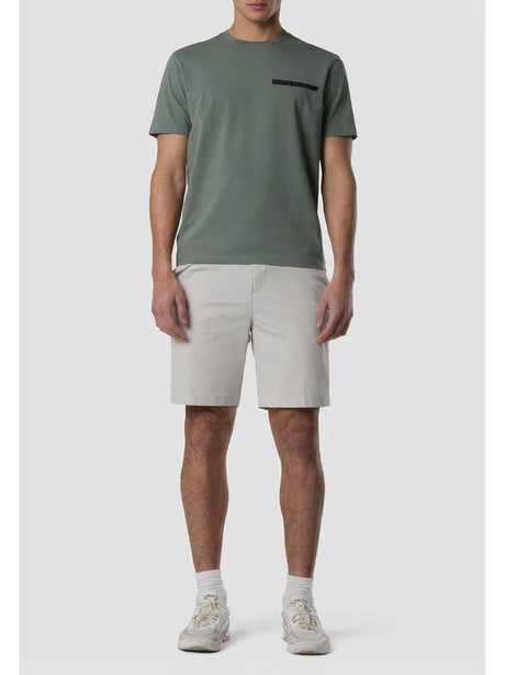 T-shirt North Sails con lettering North Sails in rilievo Uomo - Verde