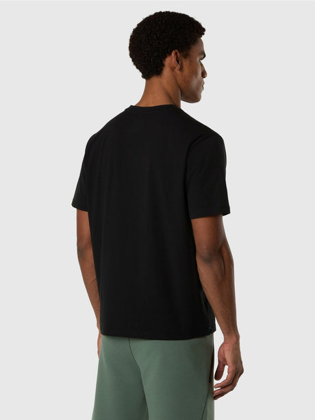 T-shirt North Sails con lettering North Sails in rilievo Uomo - Nero