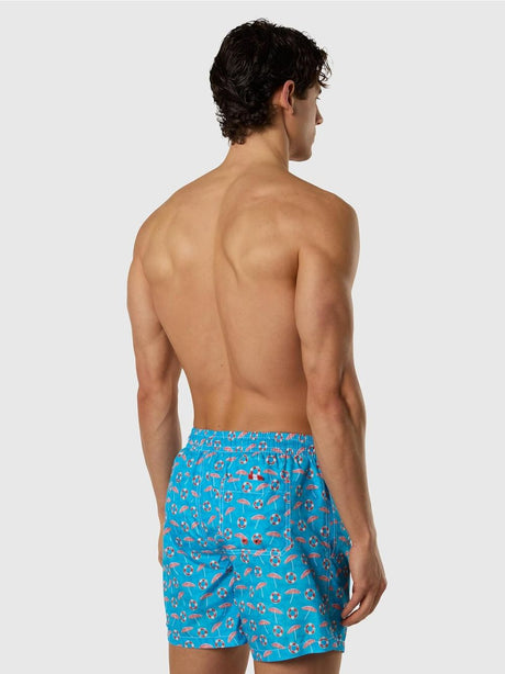 Costume North Sails mare con stampa grafica Uomo - Multicolore