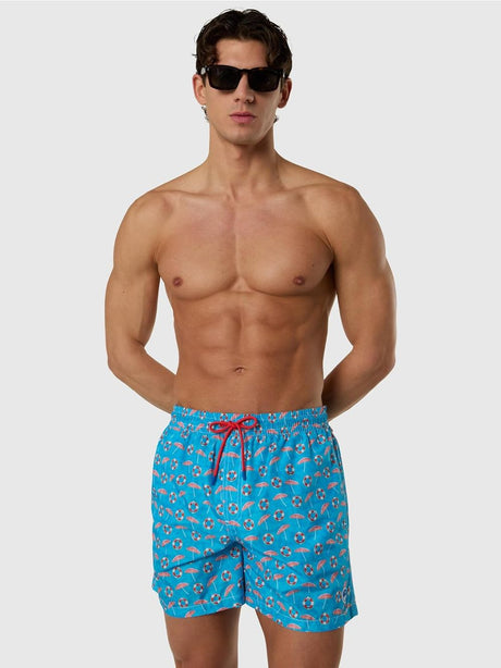 Costume North Sails mare con stampa grafica Uomo - Multicolore