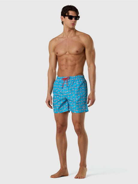 Costume North Sails mare con stampa grafica Uomo - Multicolore