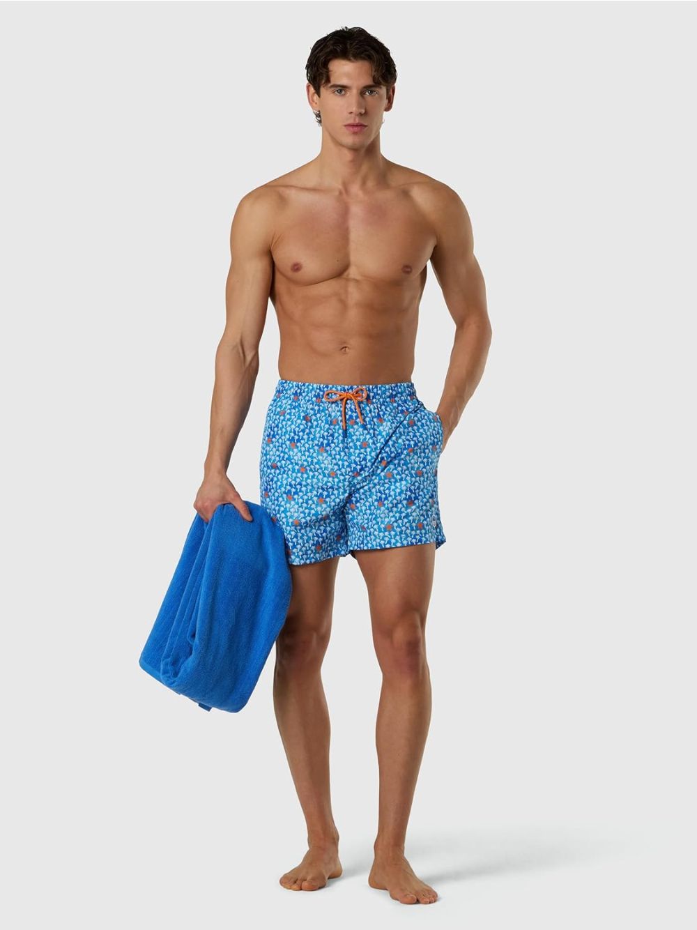 Costume North Sails mare con stampa grafica Uomo - Blu