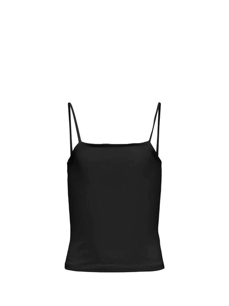Top Only EA SHORT DOUBLE LAYER SINGLET JRS Bambina - Nero