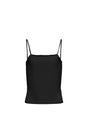 Top Only EA SHORT DOUBLE LAYER SINGLET JRS Bambina - Nero