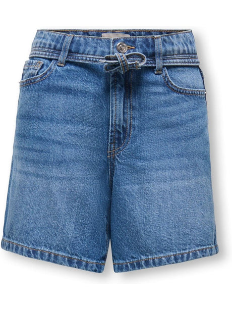 Bermuda Only GIANNA HW BELT SHORTS PIMBOX DNM NOOS Bambina - Denim