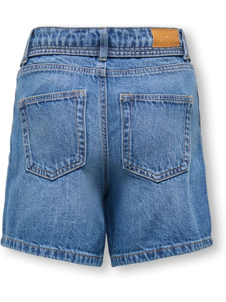 Bermuda Only GIANNA HW BELT SHORTS PIMBOX DNM NOOS Bambina - Denim