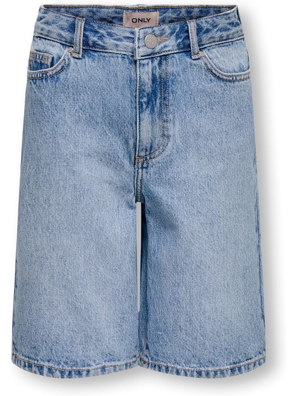 Bermuda Only SONNY HW WIDE DNM SHORTS NOOS Bambina - Denim