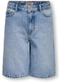 Bermuda Only SONNY HW WIDE DNM SHORTS NOOS Bambina - Denim