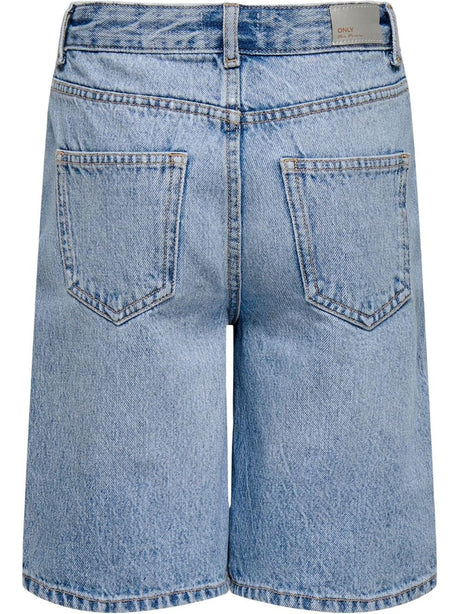 Bermuda Only SONNY HW WIDE DNM SHORTS NOOS Bambina - Denim