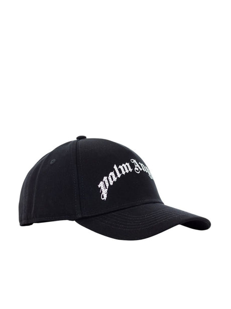 Cappello Palm Angels BASEBALL RICAMO Uomo - Nero