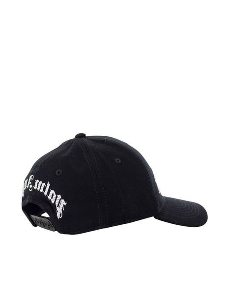 Cappello Palm Angels BASEBALL RICAMO Uomo - Nero