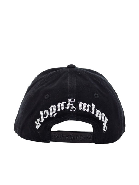 Cappello Palm Angels BASEBALL RICAMO Uomo - Nero