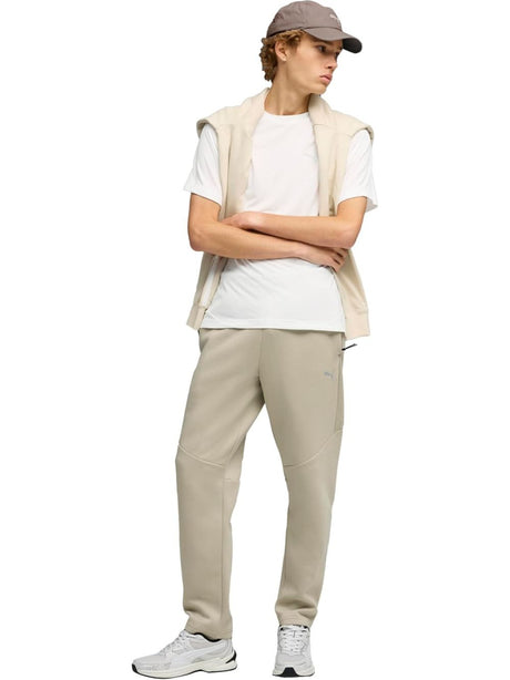 Pantalone Felpa Puma Uomo - Beige