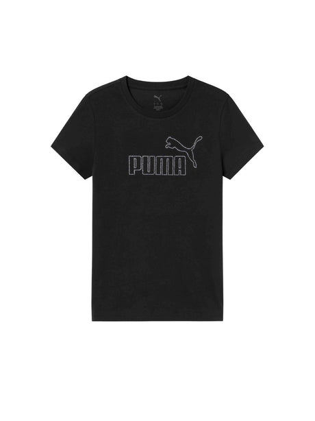 T-shirt Puma Donna - Nero