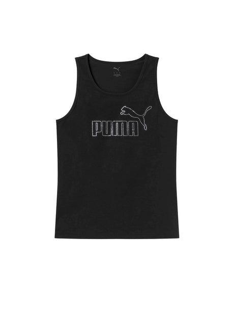 Canottiera Sportiva Puma Donna - Nero