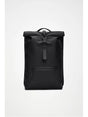 Zaino Rains Rolltop Rucksack Unisex - Nero