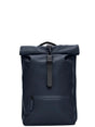Zaino Rains Rolltop Rucksack Unisex - Navy