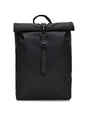 Zaino Rains Rolltop Rucksack Mini Unisex - Nero