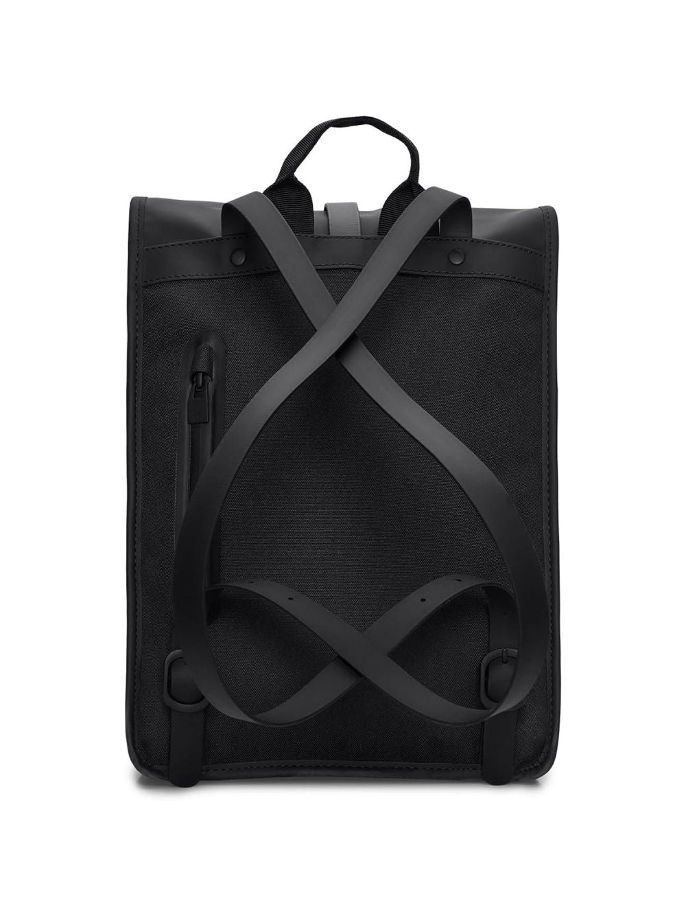 Zaino Rains Rolltop Rucksack Mini Unisex - Nero