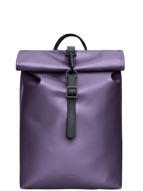 Zaino Rains Rolltop Rucksack Mini Unisex - Viola