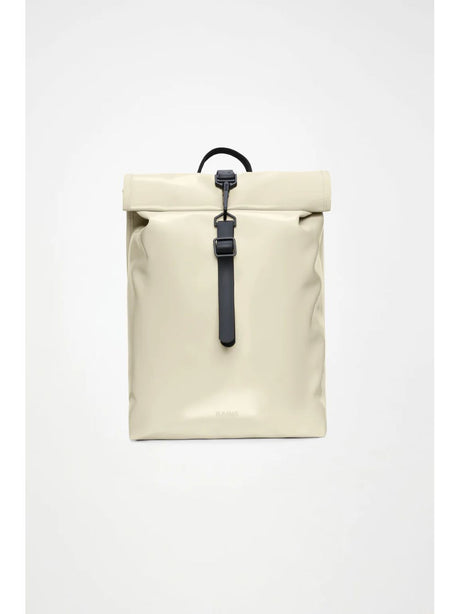 Zaino Rains Rolltop Rucksack Mini Unisex - Avorio