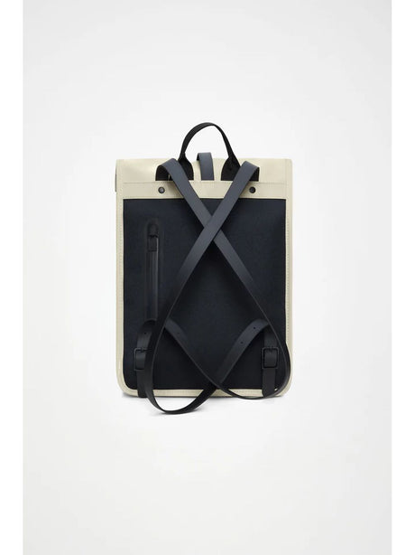 Zaino Rains Rolltop Rucksack Mini Unisex - Avorio
