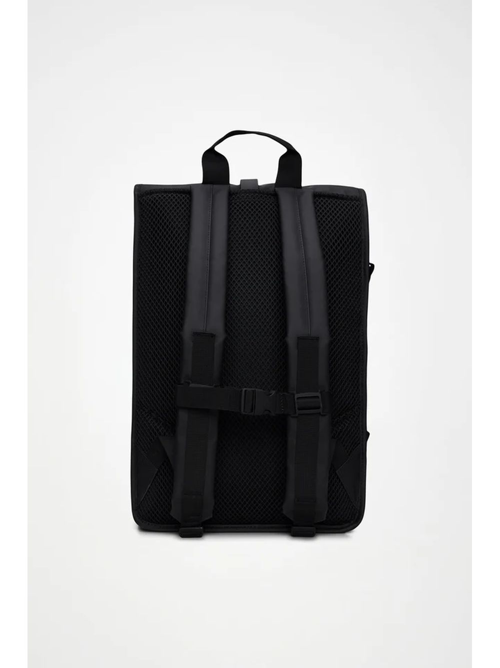 Zaino Rains Rolltop Rucksack Large Unisex - Nero