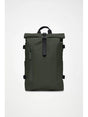 Zaino Rains Rolltop Rucksack Large Unisex - Verde