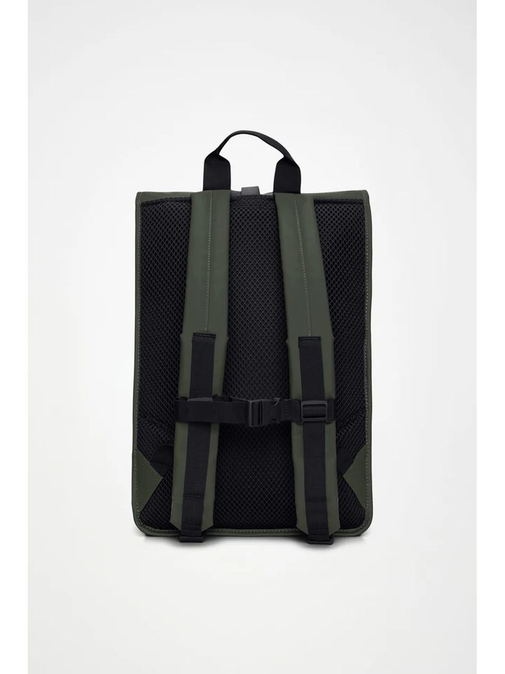 Zaino Rains Rolltop Rucksack Large Unisex - Verde