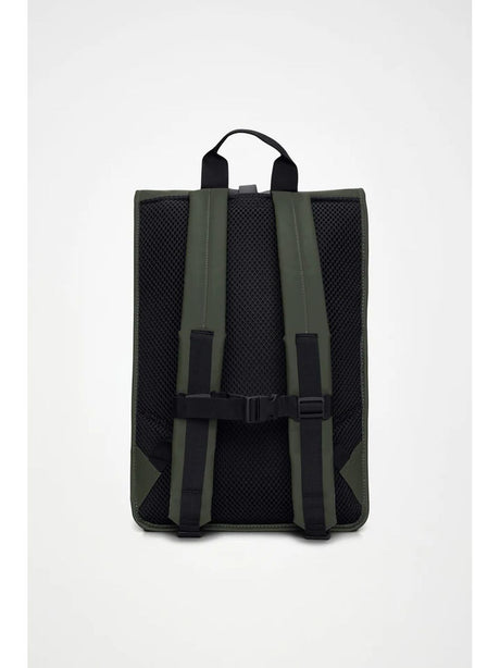 Zaino Rains Rolltop Rucksack Large Unisex - Verde