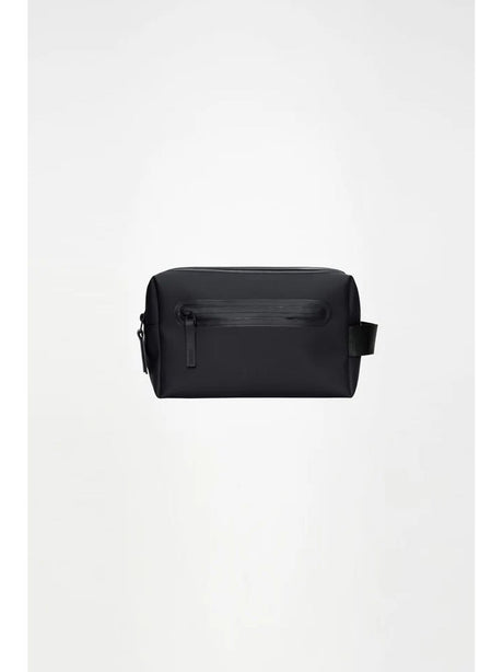 Beauty Case Rains 2 Zip Wash Unisex - Nero