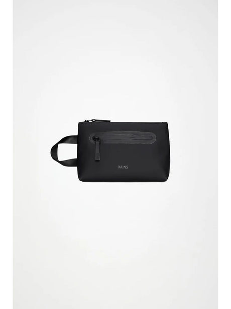 Beauty Case Rains 2 Zip Cosmetic Bag Large Unisex - Nero