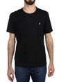 T-shirt Ralph Lauren S/S CREW-SLEEP Uomo - Nero