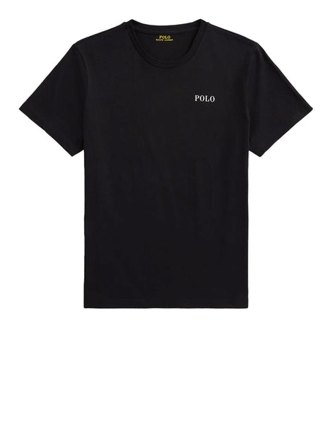 T-shirt Ralph Lauren S/S CREW-SLEEP Uomo - Nero
