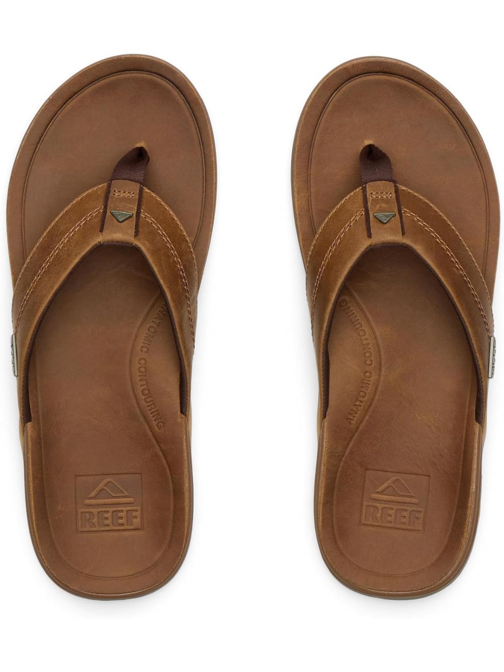 Infradito Reef LEATHER OFFSHORE Uomo - Marrone