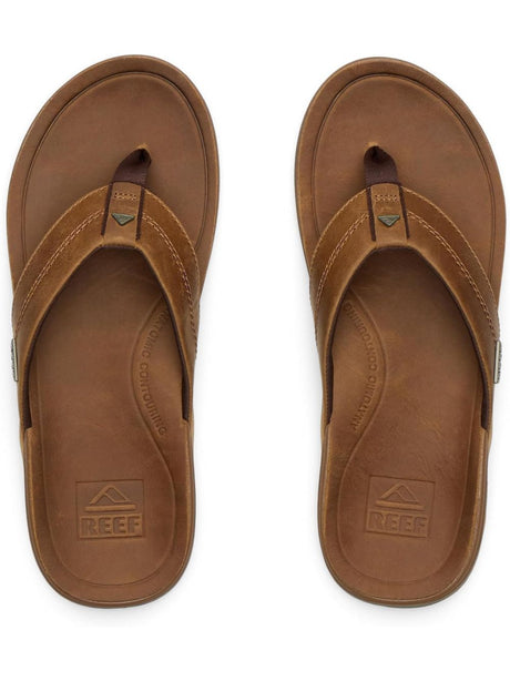 Infradito Reef LEATHER OFFSHORE Uomo - Marrone