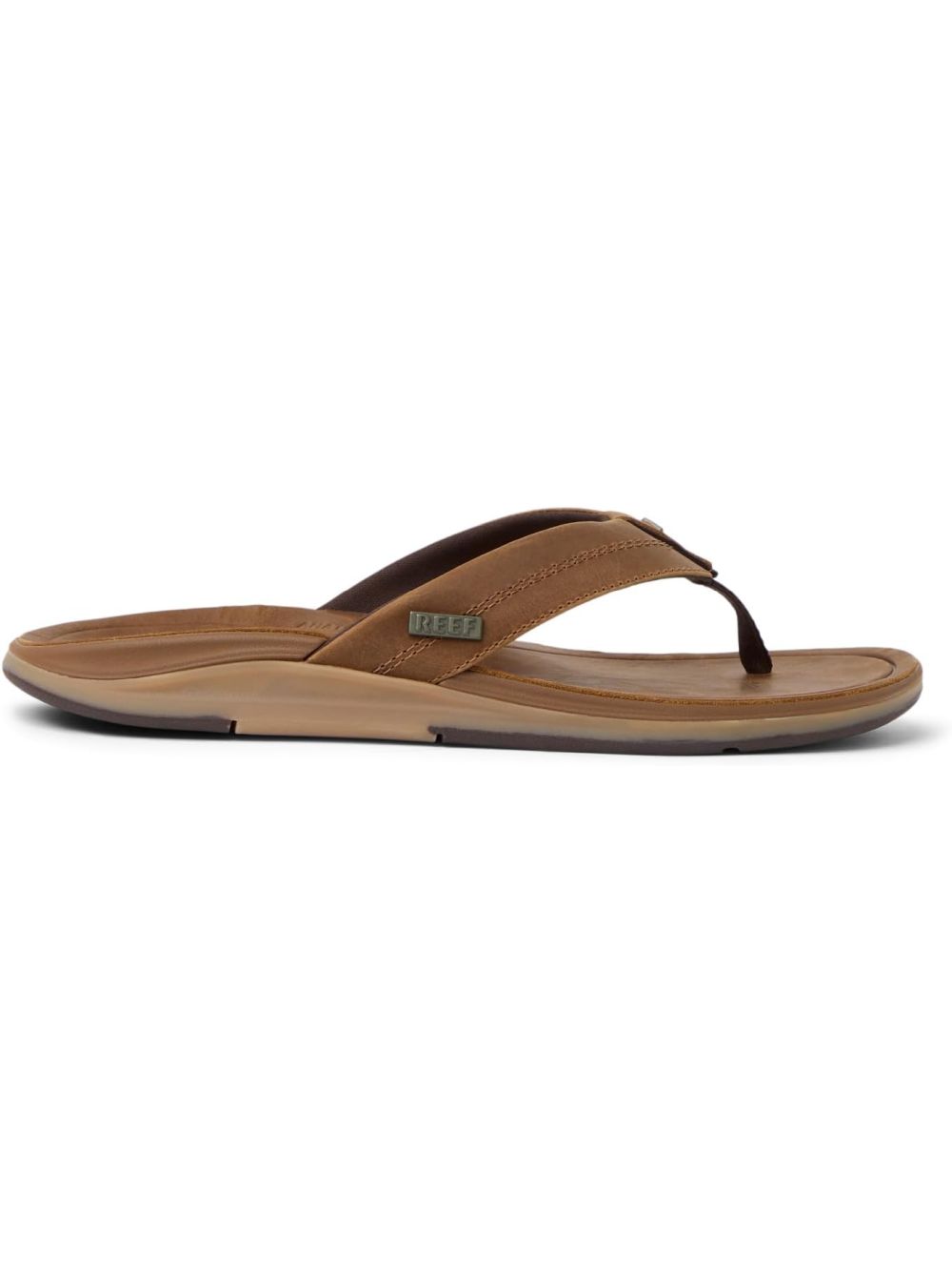 Infradito Reef LEATHER OFFSHORE Uomo - Marrone