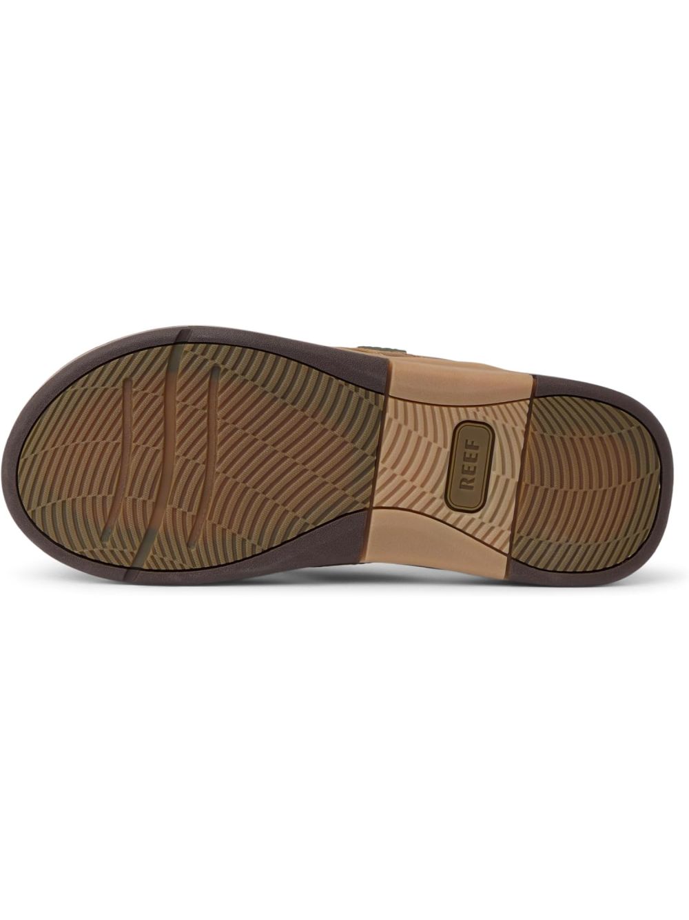 Infradito Reef LEATHER OFFSHORE Uomo - Marrone