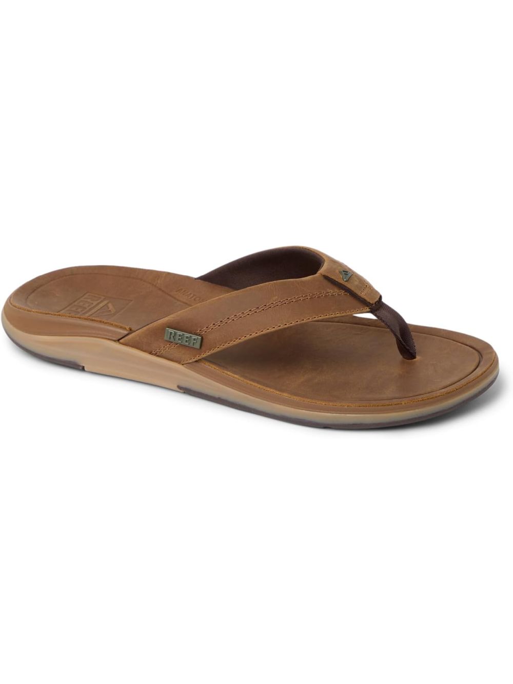 Infradito Reef LEATHER OFFSHORE Uomo - Marrone