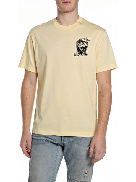 T-shirt Replay Uomo - Giallo