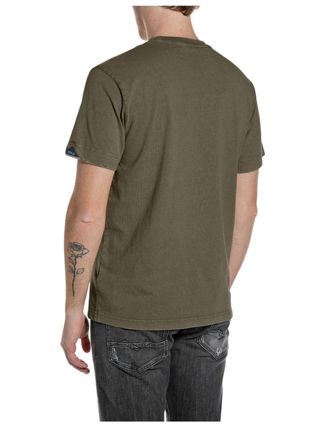 T-shirt Replay Uomo - Beige