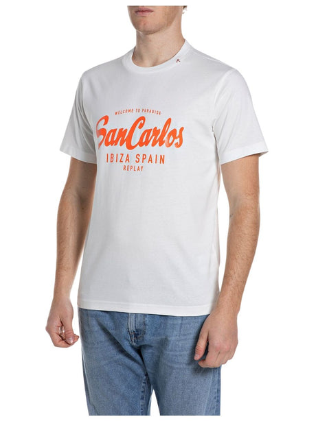 T-shirt Replay Uomo - Bianco