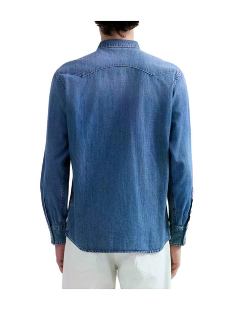 Camicia Replay Uomo - Blu