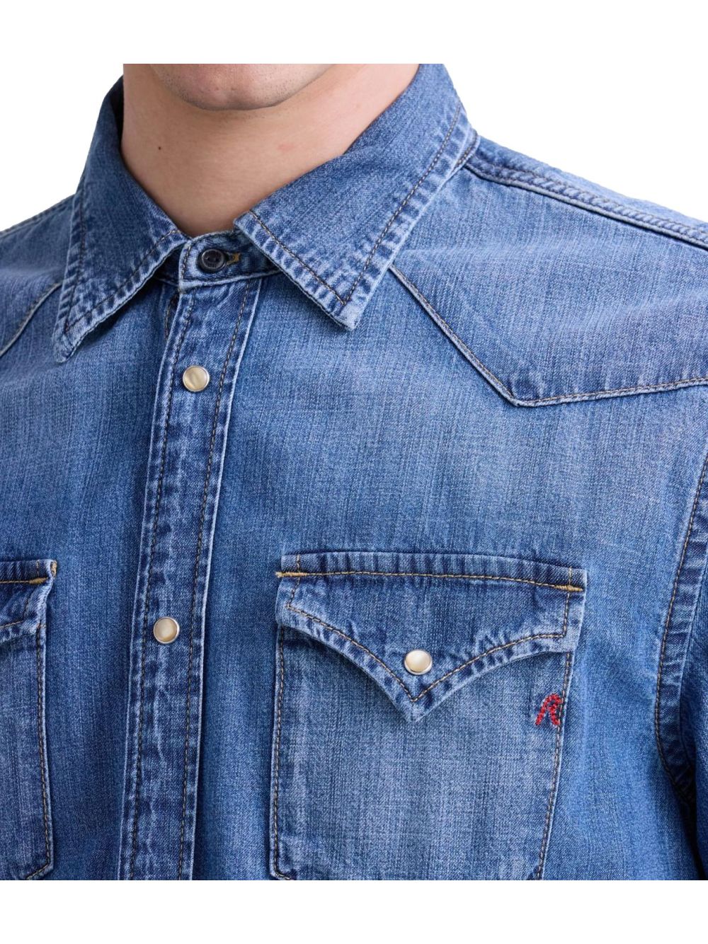 Camicia Replay Uomo - Blu