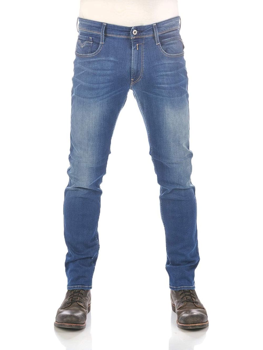 Jeans Replay Uomo - Blu
