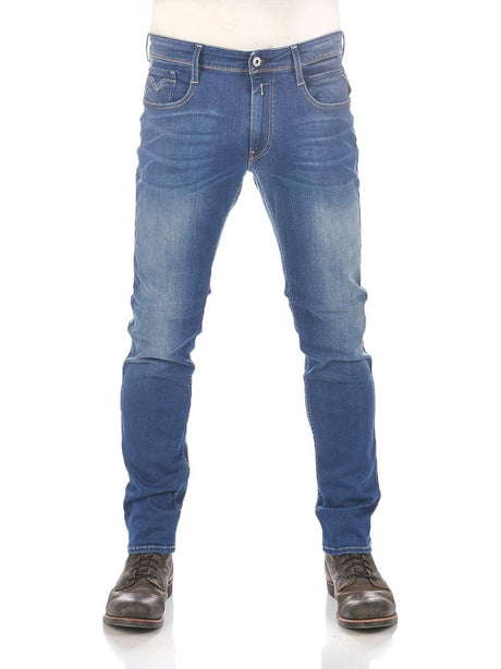 Jeans Replay Uomo - Blu