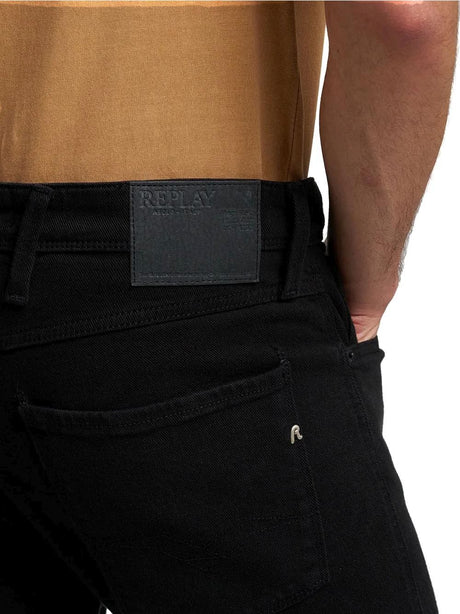 Jeans Replay Uomo - Nero