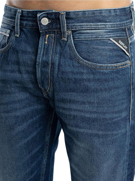 Jeans Replay Uomo - Blu