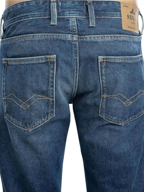 Jeans Replay Uomo - Blu